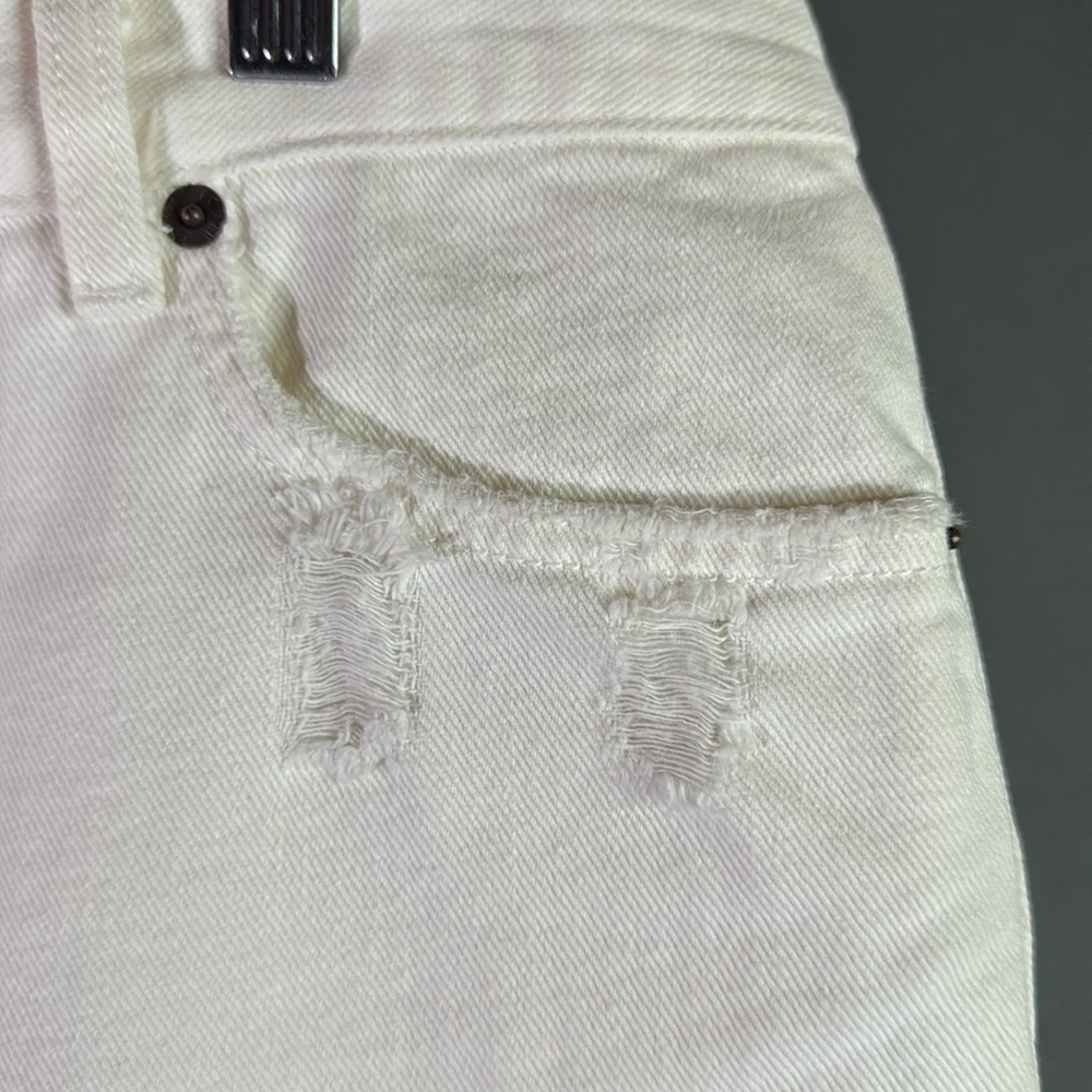 J.Crew White Denim Skirt size 6‎ - Picture 3 of 8